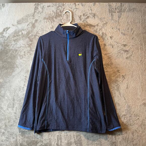 Masters Magnolia Lane Ladies Large Quarter Zip Performance Stretch Pullover New - Picture 1 of 7